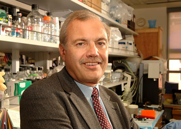 Photo of Dennis J. Slamon, M.D., at UCLA Jonsson Comprehensive Cancer Center