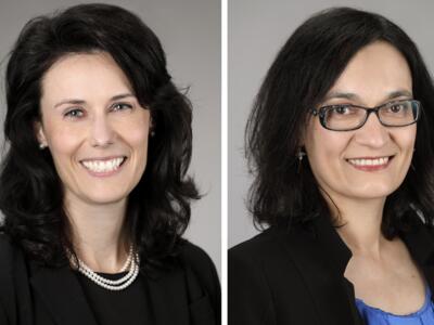 Dr. Heather Leeper and Dr. Marta Penas-Prado