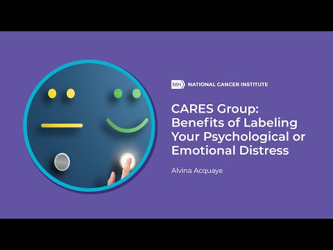 Labeling Your Psychological Distress Video - NCI