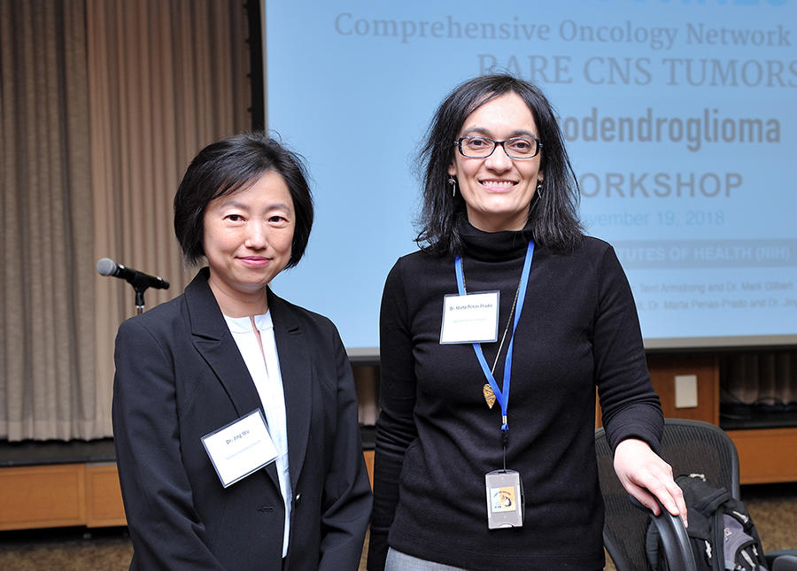 Dr. Jing Wu and Dr. Marta Penas-Prado