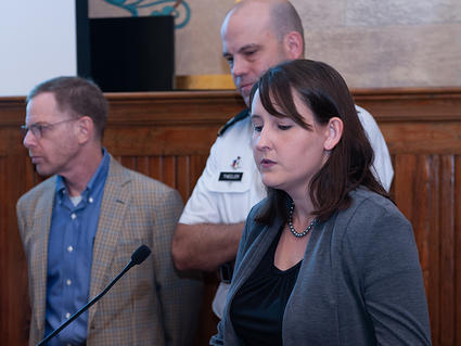 Dr. Mark Gilbert, Dr. Brett Theeler and Dr. Elizabeth Finch