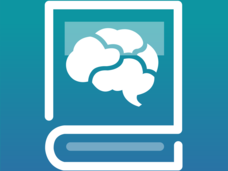 The My STORI app logo, which is an icon of a book with a brain in the middle