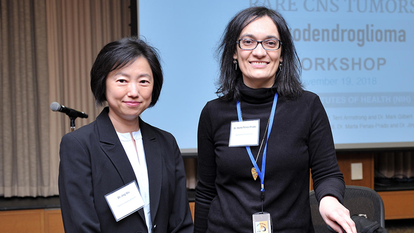 Dr. Jing Wu and Dr. Marta Penas-Prado
