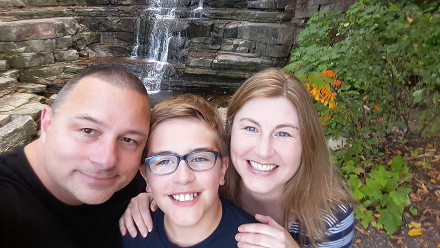 Beth with her family