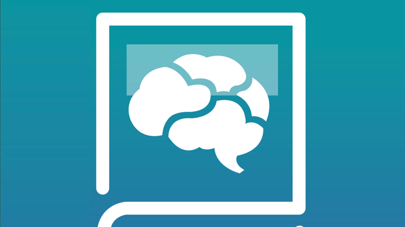The My STORI app logo, which is an icon of a book with a brain in the middle