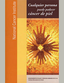 Cover of “Cualquier persona puede padecer cáncer de piel” PDF
