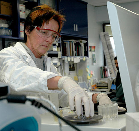Female Scientist in Lab