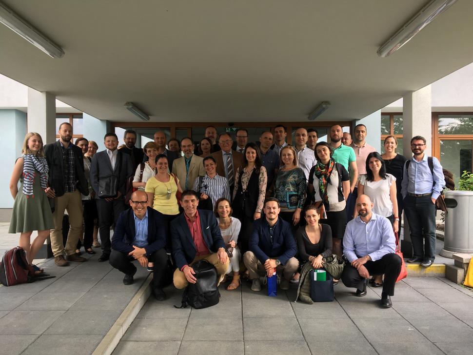 Group photo of participants of the Workshop on Tobacco Economics for Central and Eastern Europe, May 2018