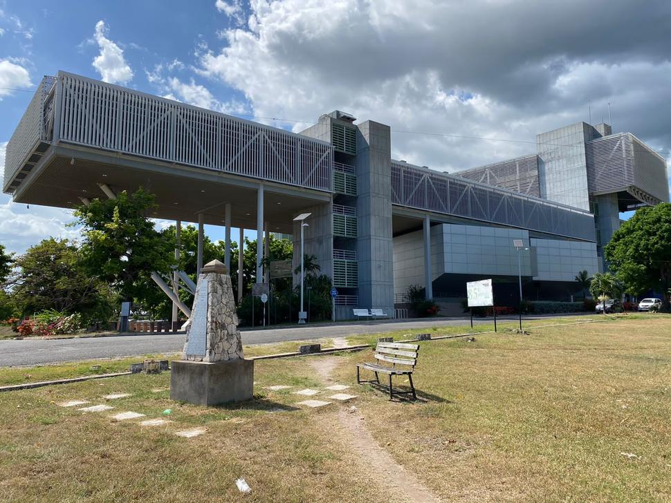 Image of the Medical Sciences Teaching and Research Complex facility at the University of the West Indies.