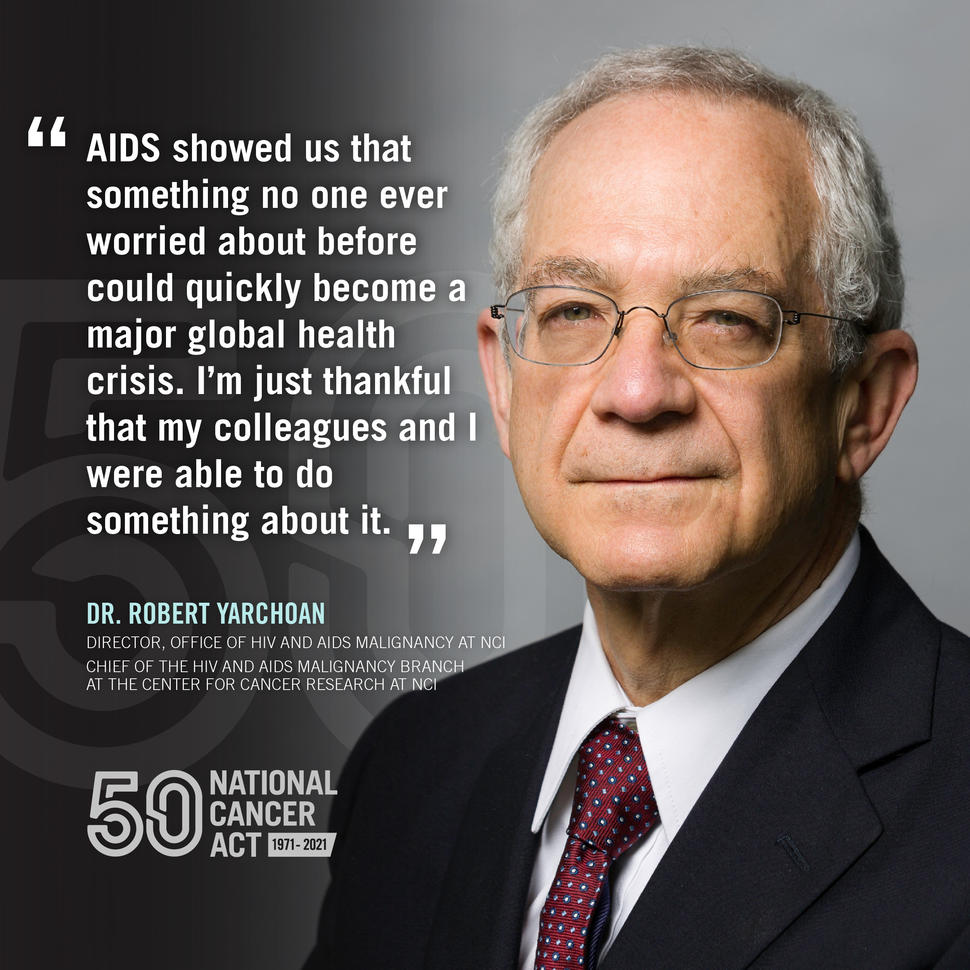 AIDS showed us that something no one ever worried about before could quickly become a major global health crisis. I'm just thankful that my colleagues and I were able to do something about it.