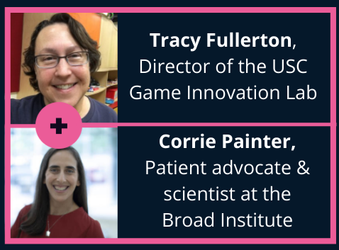 DataViz + Cancer Micro Lab 1 Speakers: Tracy Fullerton (Director of USC Game Innovation Lab) and Corrie Painter  (Patient advocate and research scientist at the Broad Institute)