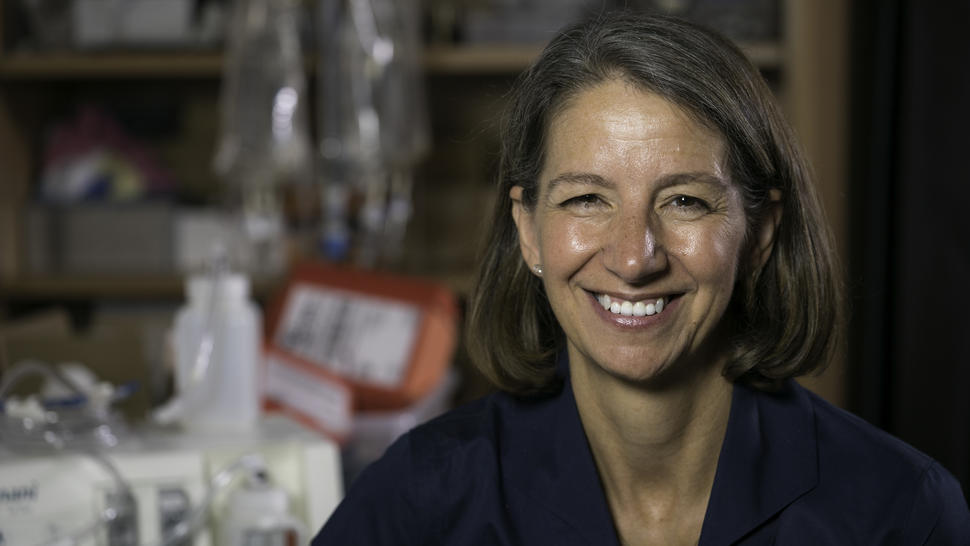 Dr. Rebecca Richards-Kortum in the lab photo