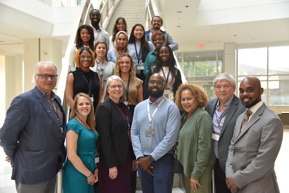 iCURE Scholars and NCI staff at the 2023 iCURE Welcome Ceremony