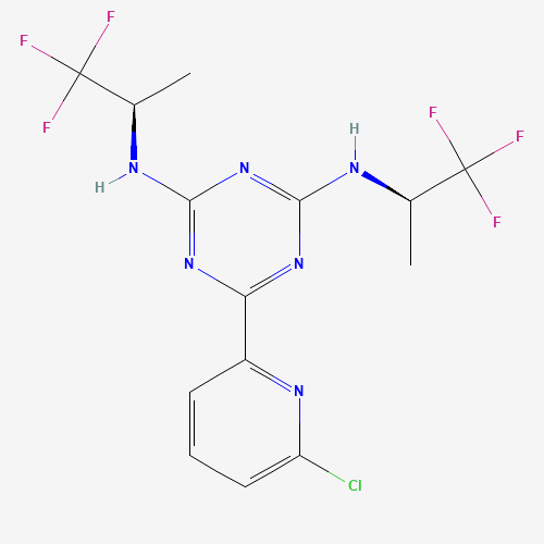 Chemical structure of Vorasidenib