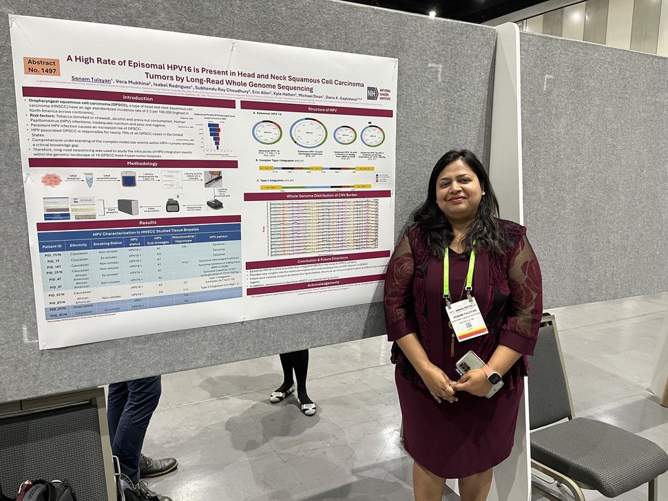 Sonam Tulsyan poster presentation