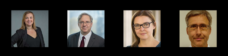 Headshots of Drs. Burkhard Ludewig, Amanda Lund, Ivan Maillard, & Sophie Acton