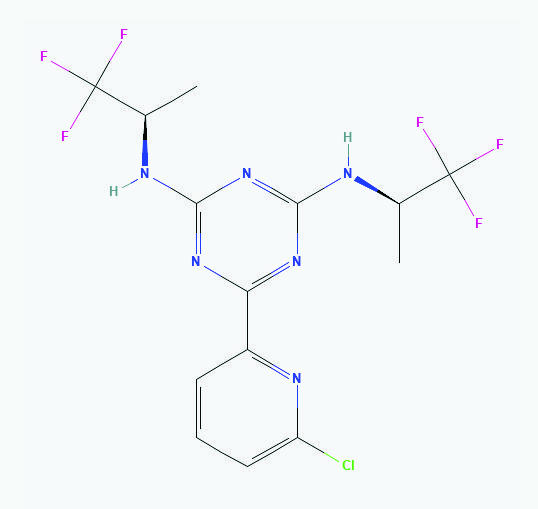 Chemical structure of Vorasidenib