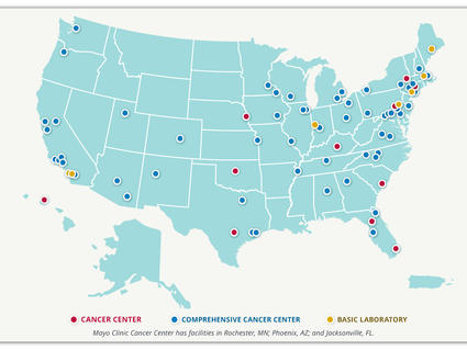 Cancer Centers Map