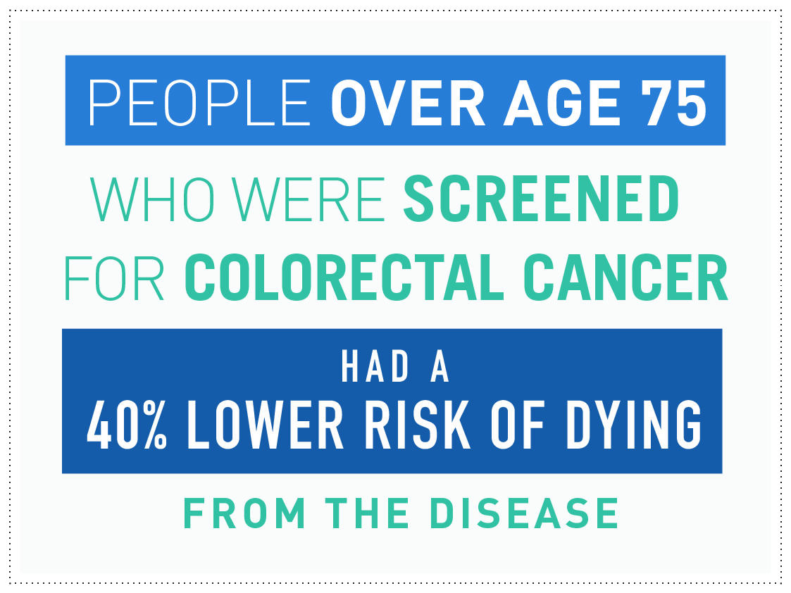 Colorectal Cancer Screening in People Over 75 - NCI