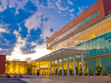 Building shot of University of New Mexico Comprehensive Cancer Center