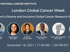 London Global Cancer Week 2021: Towards a Diverse and Inclusive Global Cancer Research Workforce speaker Lineup