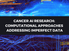 Cancer AI Research: Computational Approaches Addressing Imperfect Data; background image of cancer AI generated by DALL-E 