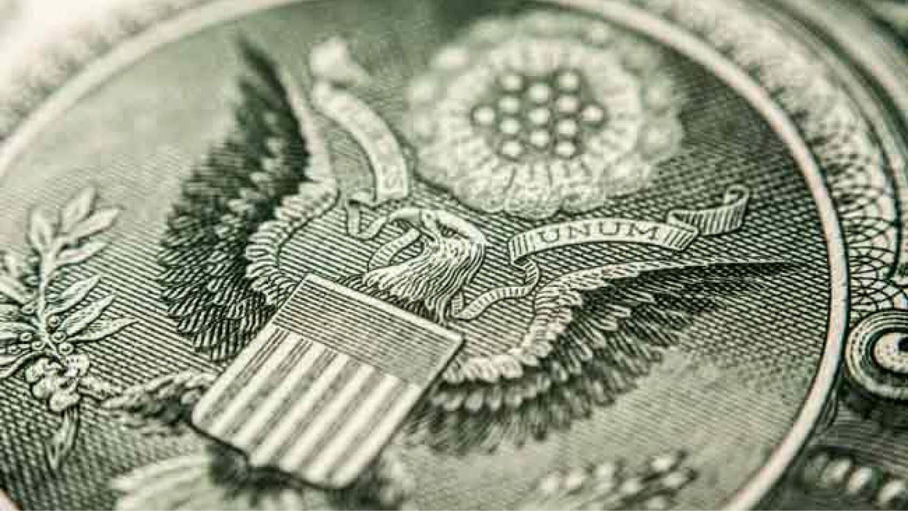 US Dollar Bill.