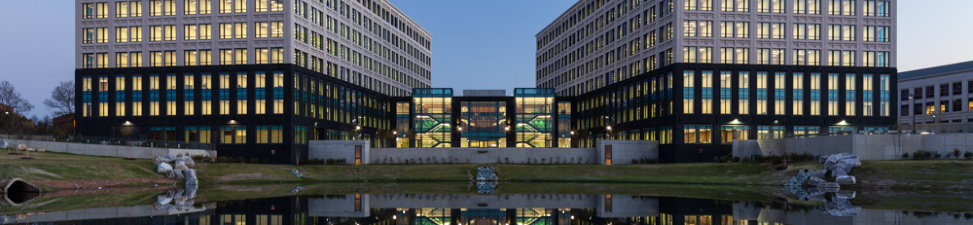 Photo of the NCI Shady Grove building