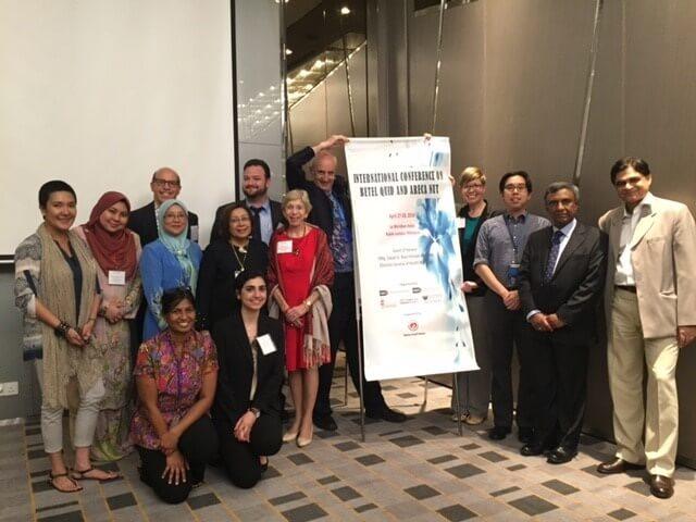 Photograph of attendees at the International Conference on Betel Quid and Areca Nut held in April 2016 in Malaysia.