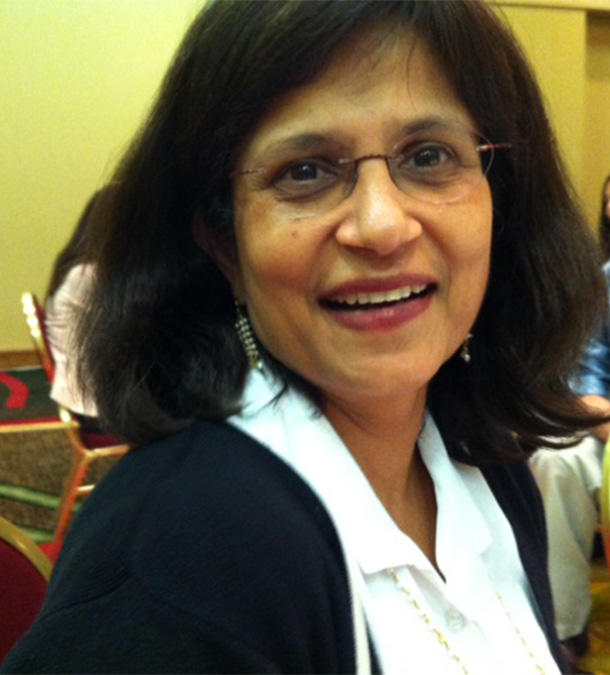 Headshot of Shobha Srinivasan