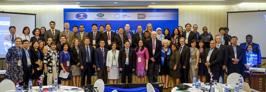 Group photo at the 2017 Policy Dialogue and Workshop on HPV and Cervical Cancer Control.