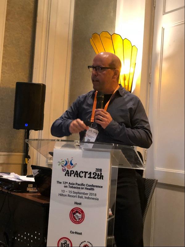 Dr. Mark Parascandola presents at APACT.