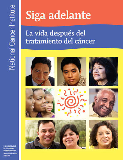 Cover of “Siga adelante: la vida después del tratamiento del cáncer” PDF