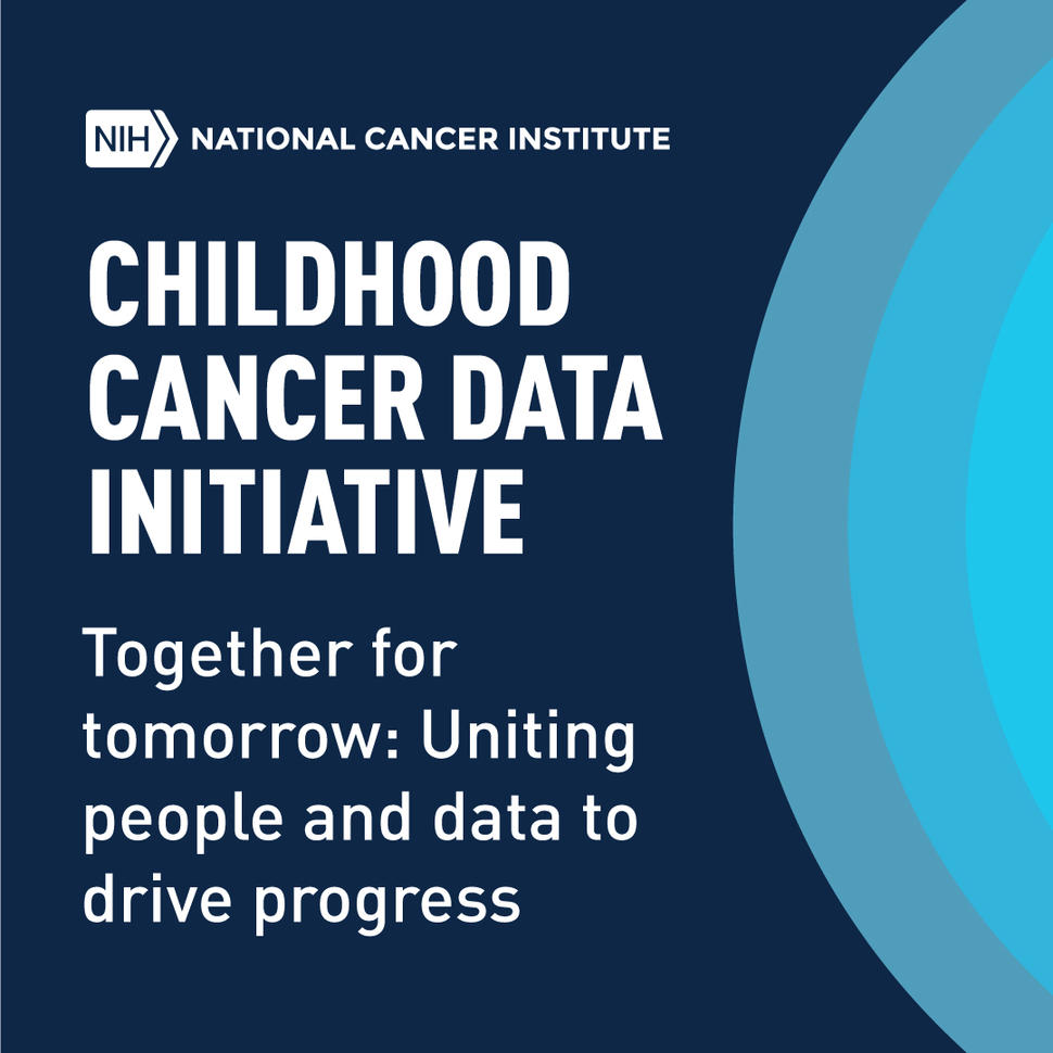 White text on a dark blue background with light blue circles emanating from the right