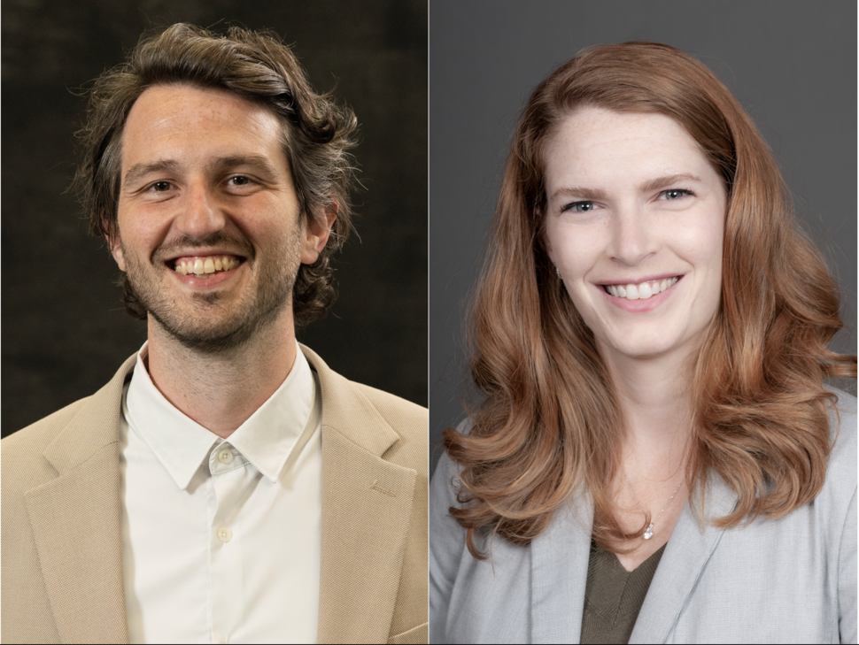 Photos of Ino De Bruijn and Erin Wissler Gerdes