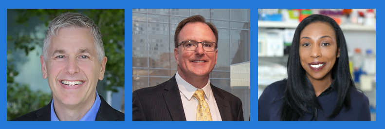 Photos of Drs. James Amatruda, David Langenau, & Kandice Tanner