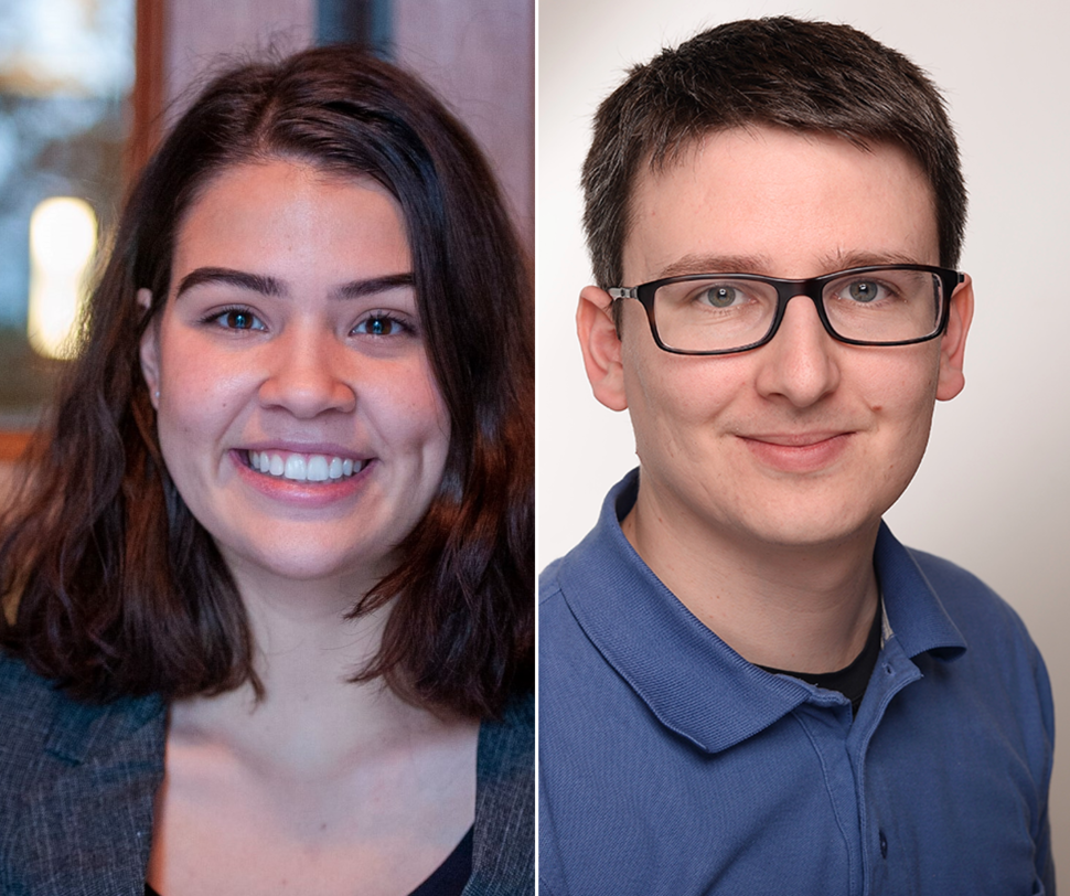 Photo of Dr. Stephan Daetwyler and Lucy Britto