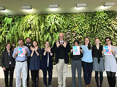 Photo of CGH staff during World Cancer Day 2017.