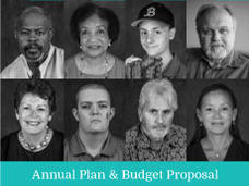 Cover art for FY 2020 annual plan and budget proposal.
