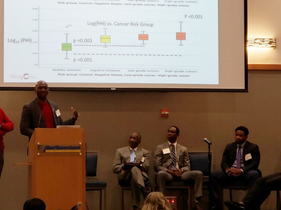 The PACHE U54 ChicagoCHEC team presents on how to engage Citizen Scientists to test the accuracy of a cancer biomarker in African American men.