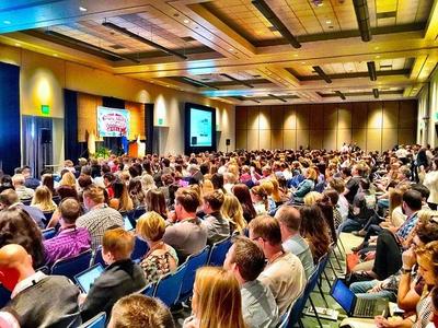image of a conference session