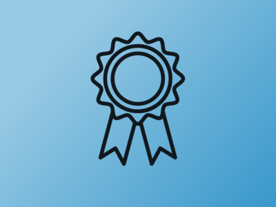 Icon of Award Ribbon