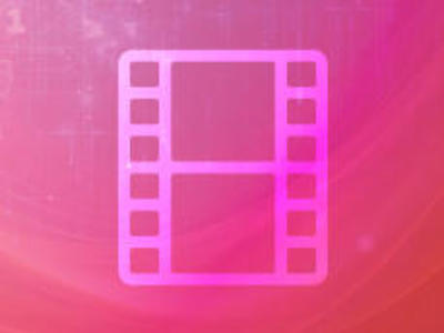 Iconographic representation of a film strip
