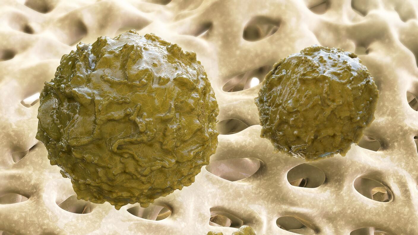 Illustration of stem cells.